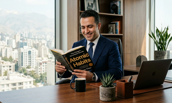خطاصه کتاب "عادت های اتمی"