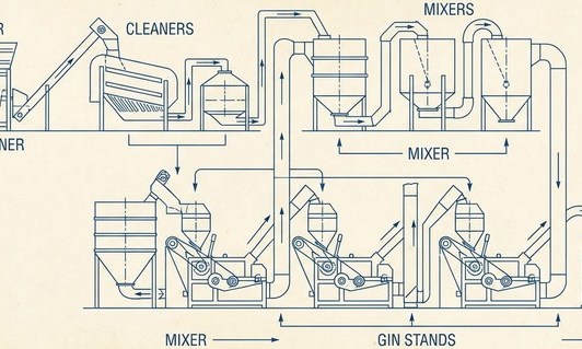 طرح شماتیک خط حلاجی