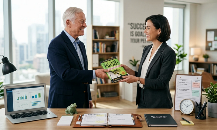 خلاصه کتاب "قورباغه ات را قورت بده"