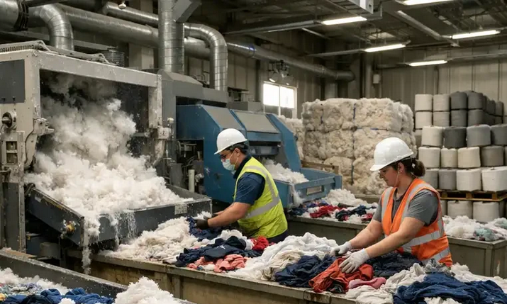 بازیافت الیاف در صنعت نساجی