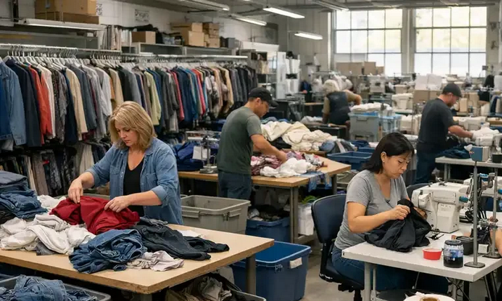 بازار برای الیاف بازیافتی نساجی