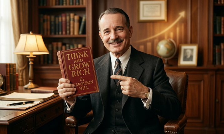 خلاصه کتاب "بیاندیشید و ثروتمند شوید"
